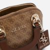 tas guess Cathleen satchel dome brown