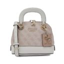 GUESS Cathleen Dome Satchel (White Blush)