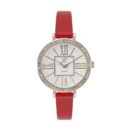 JH Ladies Leather Classic Modern Red (8089)