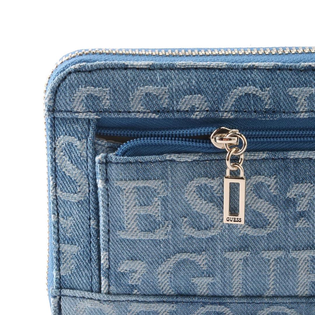 GUESS Brightside Wallet Denim CHANNELDTY