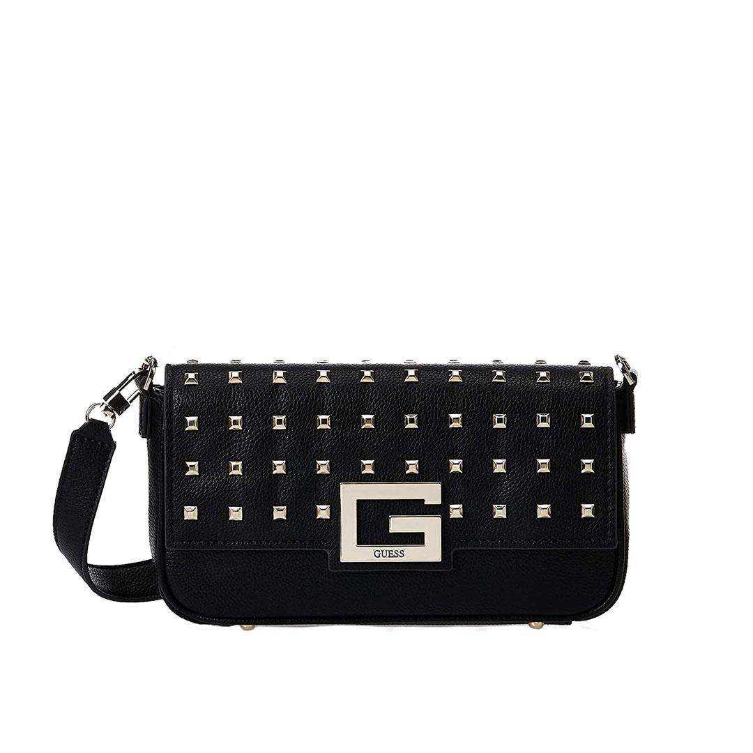 GUESS Brightside Shoulder Bag Black CHANNELDTY