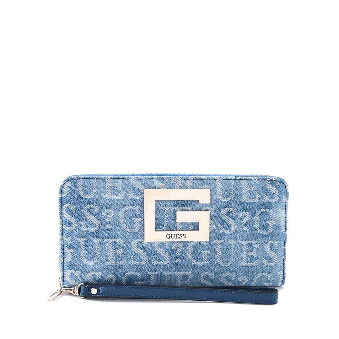 GUESS Brightside Wallet Denim CHANNELDTY