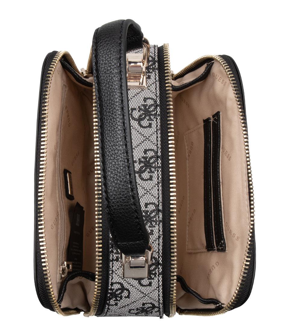 GUESS Candace Mini Crossbody Gray CHANNELDTY