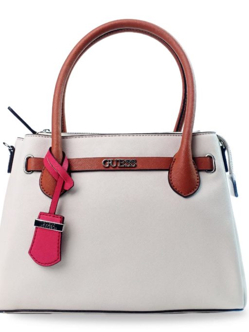 Guess Brownville Satchel Stone