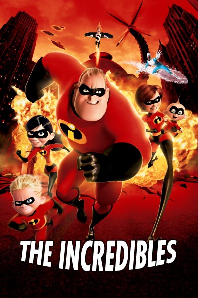 film animasi pixar The Incredibles (2004)