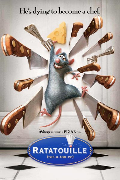 film animasi pixar Ratatouille 2007