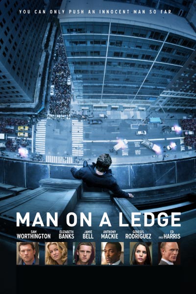 man on a ledge